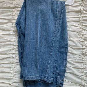 Light blue mom jeans